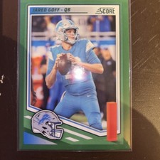 2025 Score - Jared Goff #154 Green
