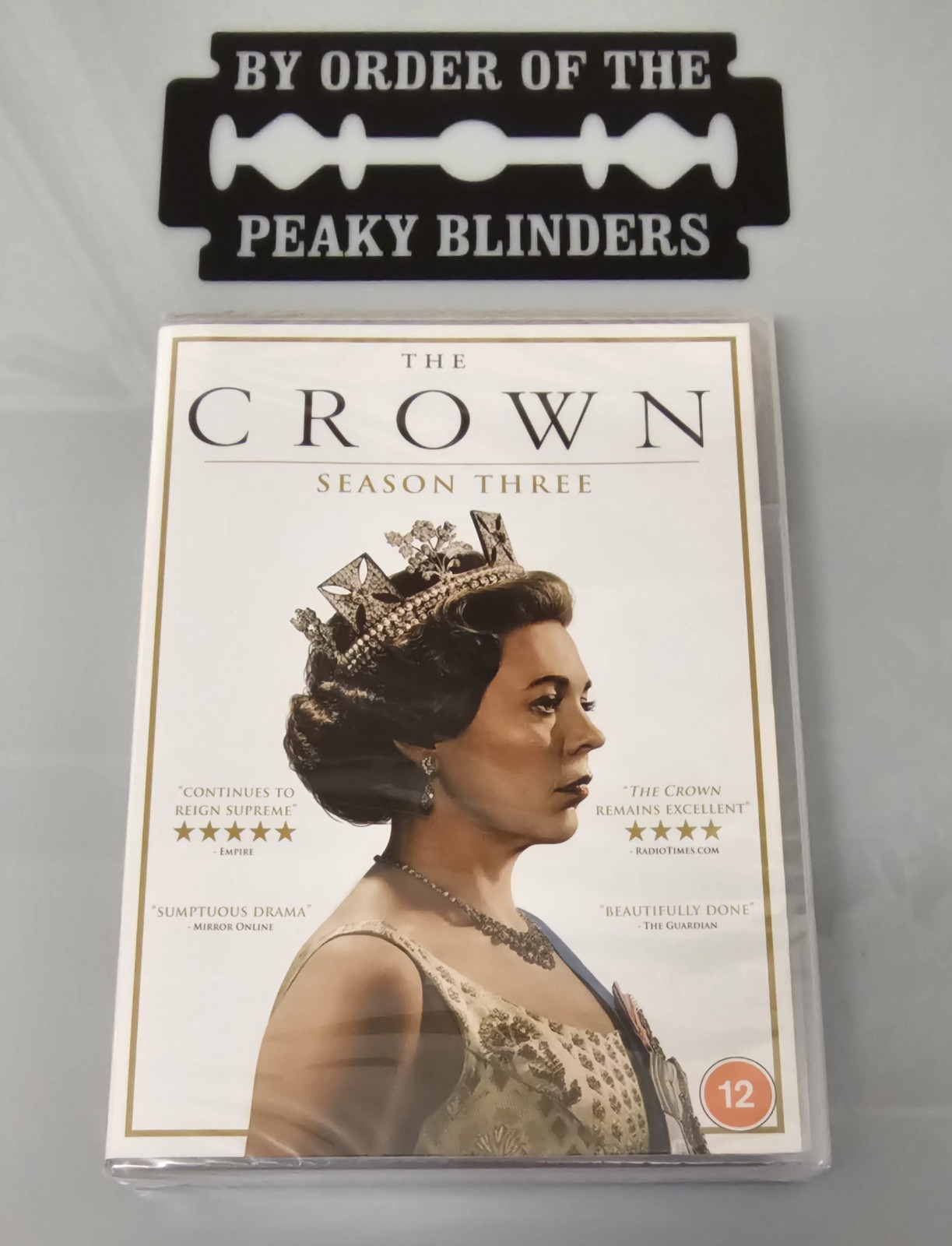 THE CROWN SEASON 3 DVD