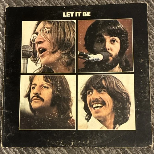 The Beatles Original Let It Be Vinyl LP 12" 33 RPM First Edition from 1970