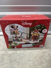 Disney Mickey Mouse MUSICAL SKI LIFT Christmas Village 2025 NEW! Disney Mickey Mouse MUSICAL SKI LIFT Christmas Village 2025 NEW!
