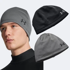 Under Armour 1365918 Men's  Storm Beanie Cap Headwear, Water Repellent One Size