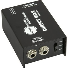 Livewire SPDI Passive Direct Box Attenuation Pad Audio Interface Recording