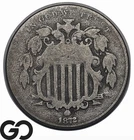 1872-P Shield Nickel — photo from another recent sale