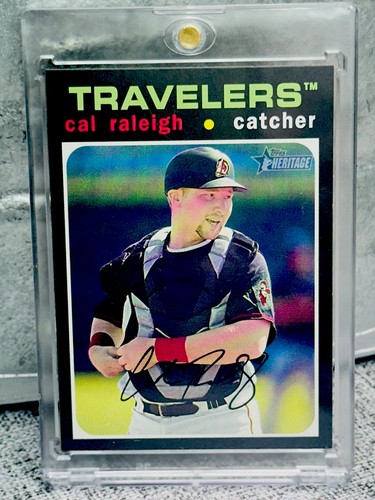 Cal Raleigh RARE ROOKIE RC TRAVELLERS TOPPS INVESTMENT CARD SSP MARINERS MVP ROY - Bild 8 von 12