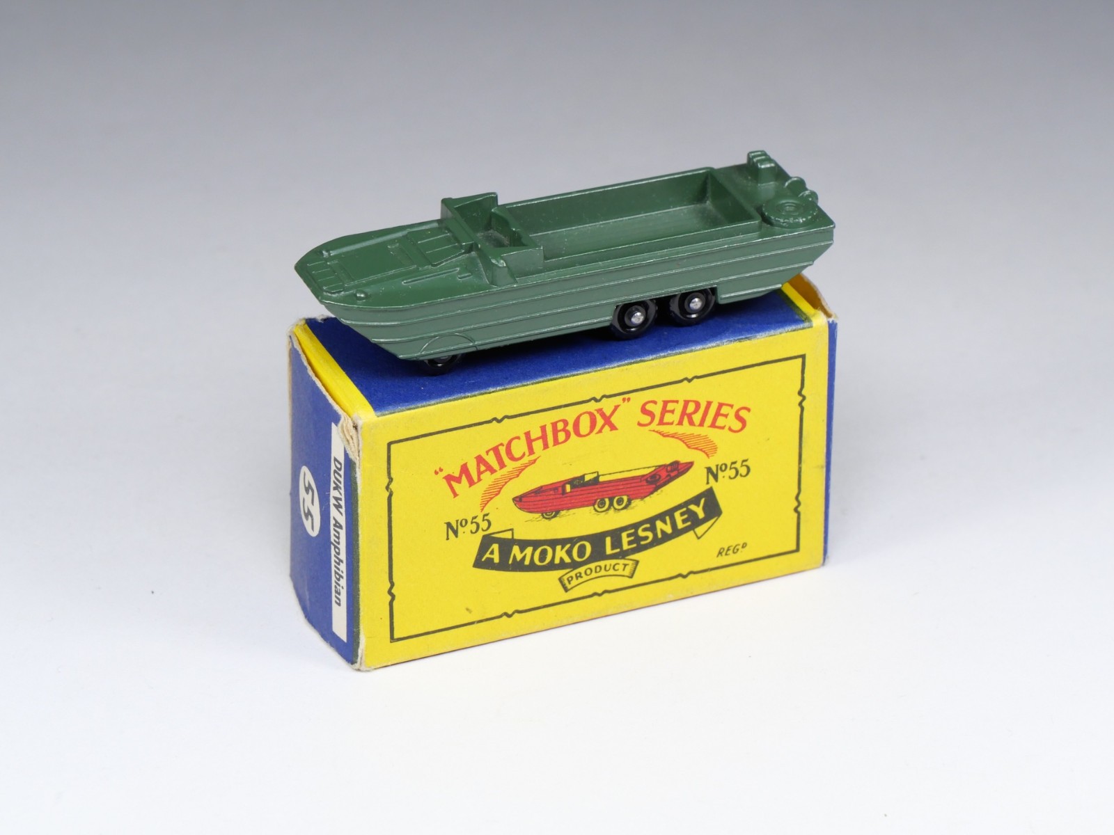 Matchbox 55a, DUKW Amphibian - Free Price Guide & Review