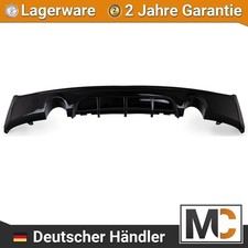 Duplex Heckdiffusor Heckansatz Schwarz Glanz passt für BMW 2er F22 F23 235 240