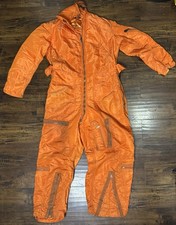 Original Vietnam War Era CWU-1/P Coverall Flying Mens Medium Regular Orange 1960