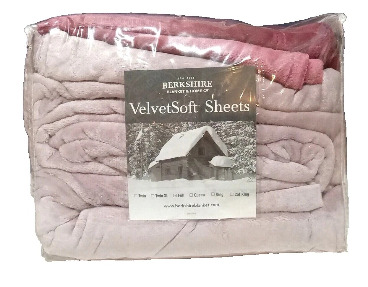 Hojas de cama de Terciopelo Berkshire