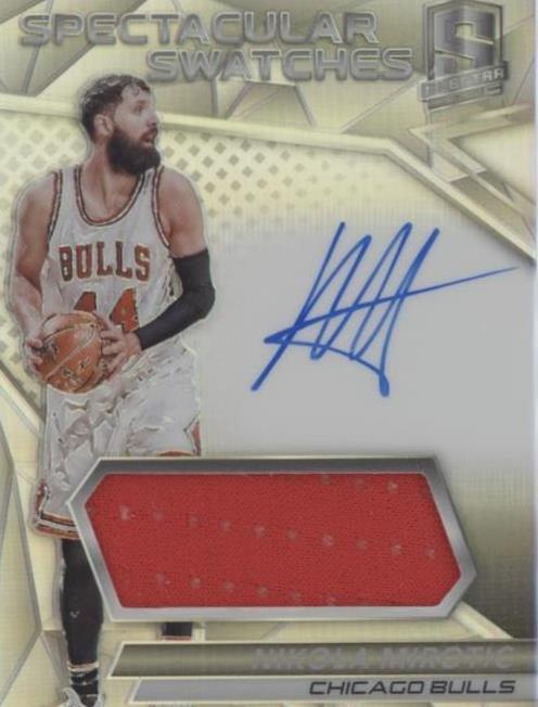 2016-17 Panini Spectra - Nikola Mirotic #SS-NMT - 1 of 2