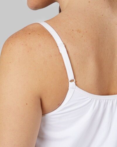 32 Degrees Cool Womens 2-Pack Lightweight Top Cami, Ht.Plum/White, XL - Picture 4 of 8