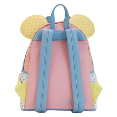 Loungefly Disney Minnie Mouse Pastel Polka Dot Figural Mini Backpack 32763187_hi main image 4