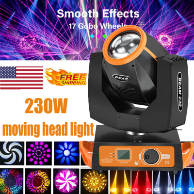 230W 7R Zoom Moving Head Beam Sharpy Stage Light 8 Prism Strobe DMX16CH Party DJ