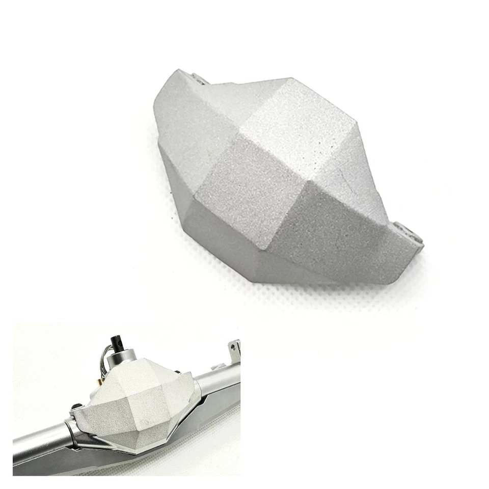 Metal Rear Axle Cover for 1/8 CAPO RC Crawler Car U4 CD1582X Off-road Vehicles - Image 3 of 4