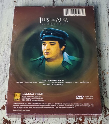 VG Luis De Alba - Edicion Especial 4-Pack (2007) DVD, 4-Disc Set Authentic US - Picture 2 of 7