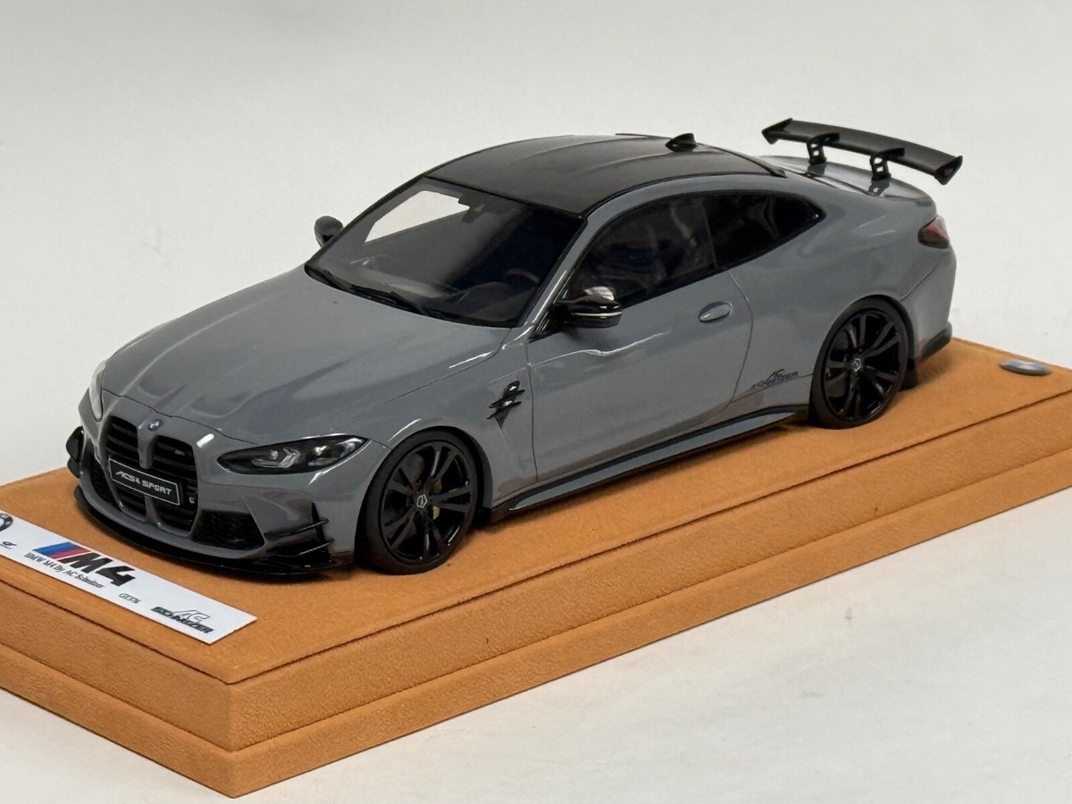 【シュさま専用】1/18 GTスピリット BMW M4 AC シュニッツァー 1/18 GT Spirit BMW M4 By AC Schnitzer from 2022 in Nardo