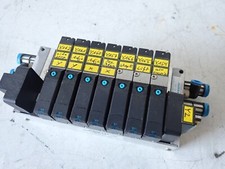 FESTO VIMP1 MANIFOLD BLOCK -- 7 x 29844  24VDC -- MYH-5/2