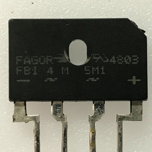 FBI4K5M1 FAGOR BRIDGE RECTIFICADOR DIODO, RECTIFICADOR DIODO FBI 4M 5M1, RECTIFICADOR D - Imagen 3 de 3