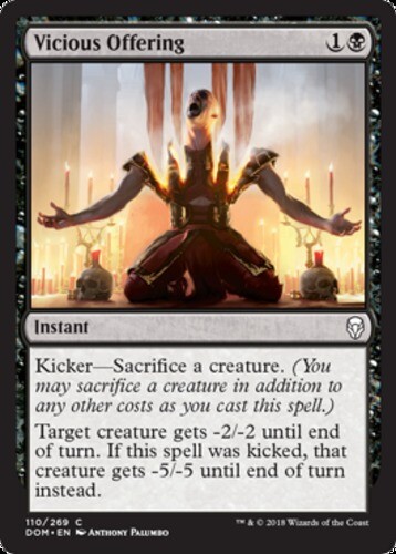Vicious Offering NM, English MTG Dominaria - Picture 1 of 1