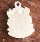 Vintage TAUNTON Silver Enamel Shield Charm — photo 6