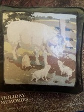 “Holiday Memories” Needlepoint tapestry/cushion kit