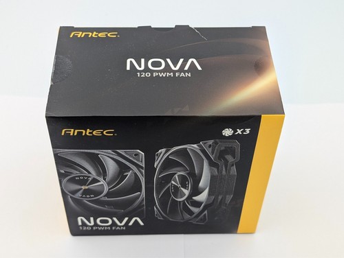 3 PACK! Antec NOVA 120 PWM 120mm Premium High-Performance Fan RETAIL NEW - Picture 9 of 9