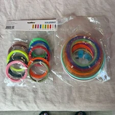 New 3D Pen PLA Filament Refill Pack Lot of 2 Mynted & Mika3D Multicolor