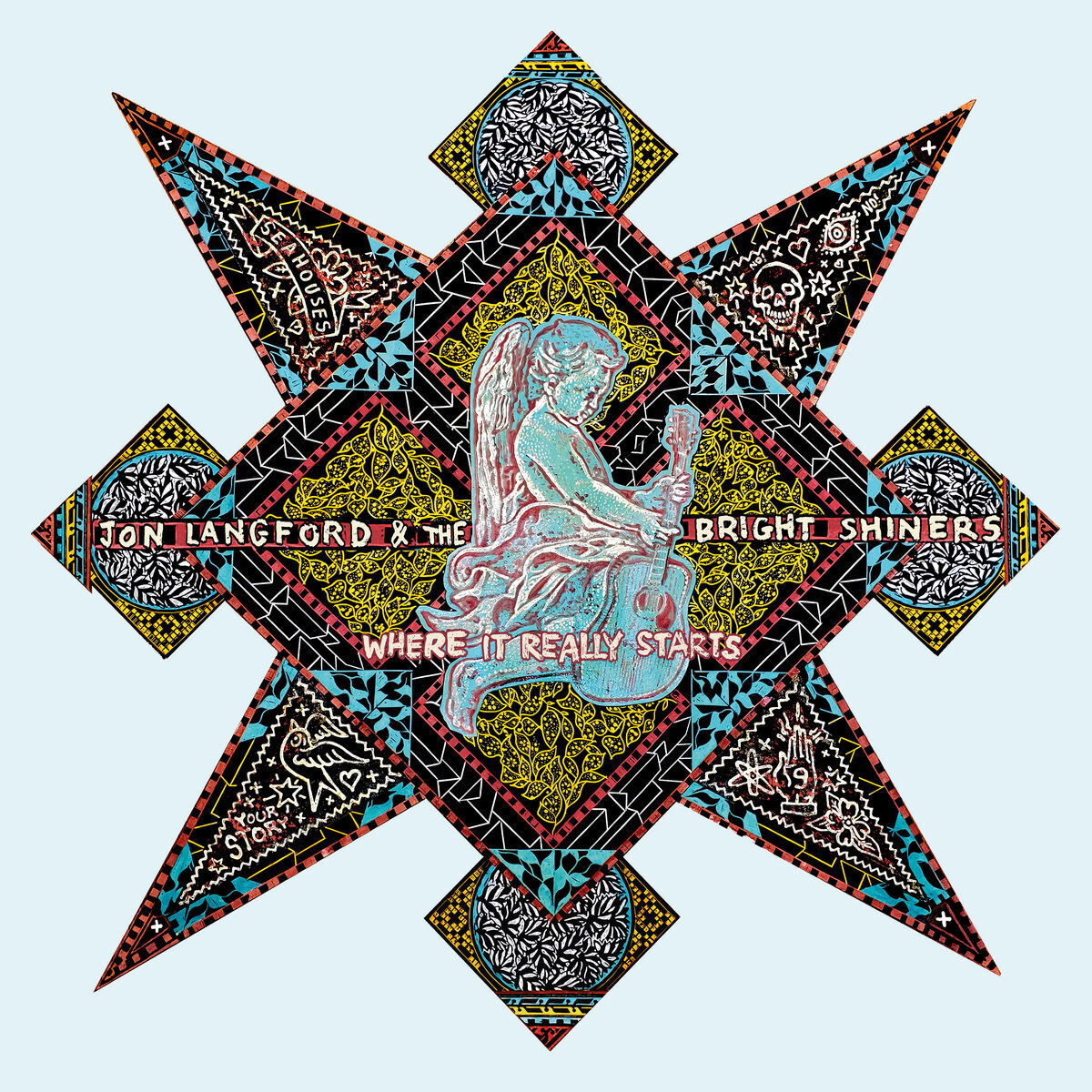 Jon Langford & the Bright Shiners Where It Really Starts (CD) Album