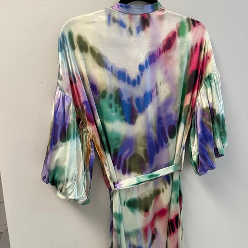 Munthe Varun Tie Dye Hemdblusenkleid In Weiß Copenhagen - Bild 7 von 12