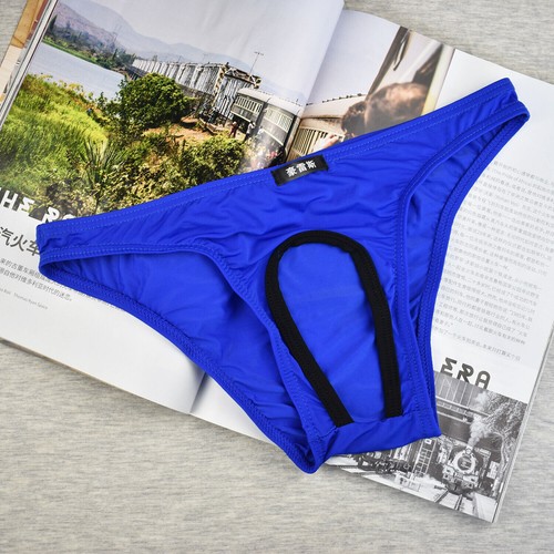Herren Sissy offener Schritt Höschen T-Back Slips Unterwäsche Etui Slips Unterhose - Bild 9 von 25