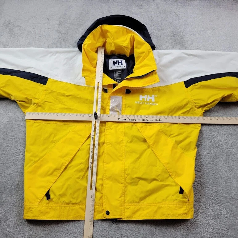 Helly Hanson куртка для взрослых большой желтый с капюшоном сноуборда снега дождя лыж - Изображение 4 из 4