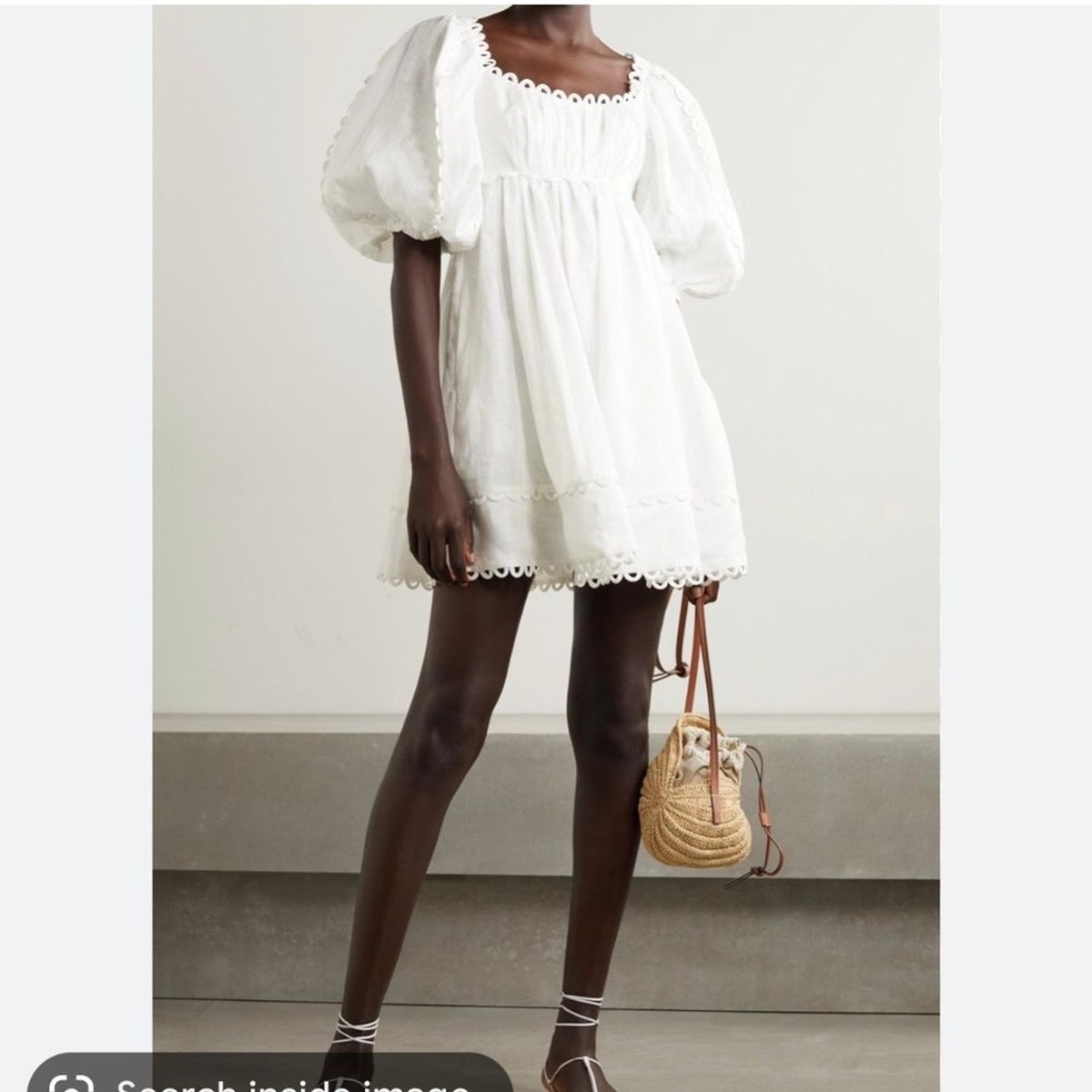 NWT Zimmermann cassia scallop mini dress size Au2 | eBay