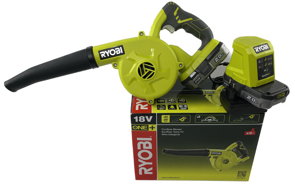 Ryobi 18V One+ R18TB 220 2X2Ah Akku GebläSe Werkstatt Laub BlasgeräT BläSer-image