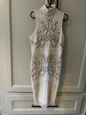 missguided beaded dress MISSGUIDED PEACE & LOVE GOLD EMBELLISHED DRESS – Interpolate co Demo Store main image 1