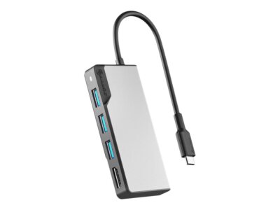 UCFUHDV2-SGR Alogic USB-C Fusion CORE 5-in-1 Hub V2 Dockingstation ~D~