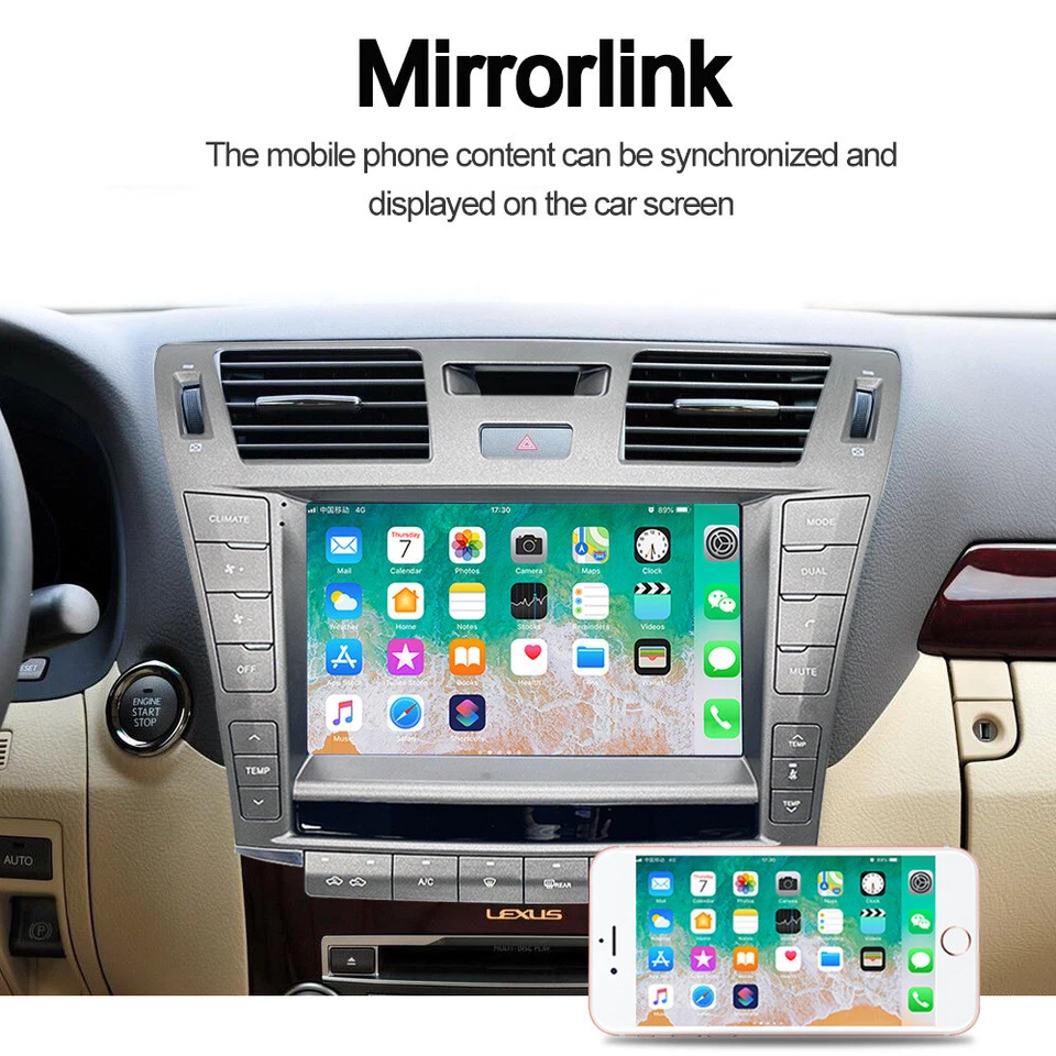 Suitable for Lexus 2006-2011RX LS460 LS600 in car central control large screen - Image 2 of 4