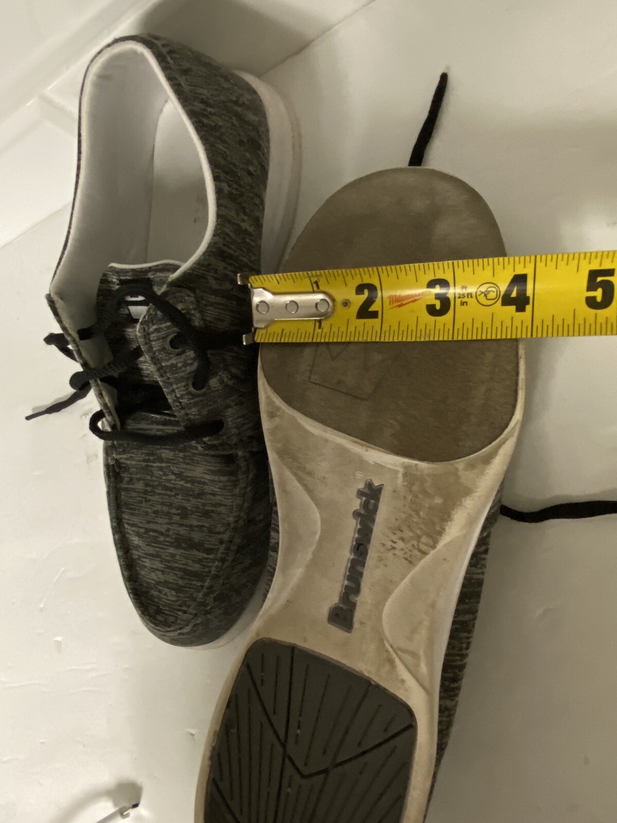 Brunswick Karma Bowling Shoes, 1153228, Gray, Women's US Size 9. Very