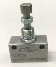 Bosch 0 821 200 009 Flow Control Check Valve 0821200009