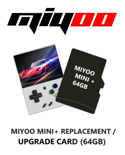 MIYOO MINI PLUS REPLACEMENT / UPGRADE MICRO SD TF CARD - 64GB (8,000+) - Afbeelding 1 van 1
