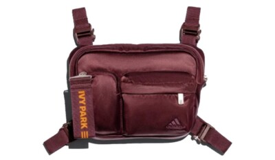 adidas Ivy Park Harness Bag Maroon/Solar Orange FW19 NEW GK7382