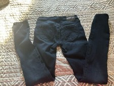 True Religion Vintage Stella Skinny Low Rise Dark Wash Jeans Size 27 27x33 