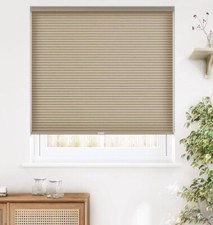 No Tools No Drill Cordless Cellular Shades Light Filtering 20 x 48in Taupe