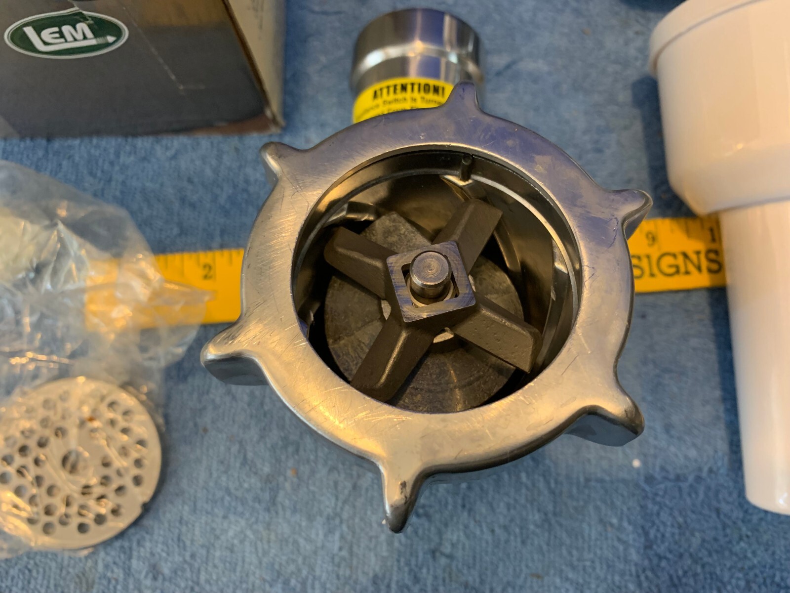 Lem 8 575 Watts Electric Meat Grinder eBay