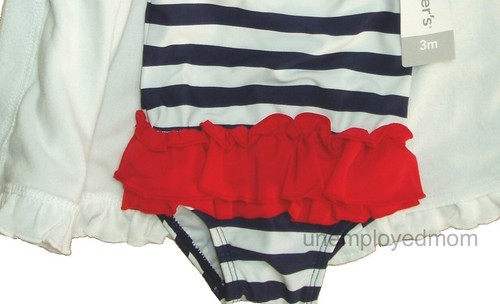 Girls Disney Swimsuit + Cover-up Swim Bathing Suit Coverup 2- 3 pc Set Beach - Picture 7 of 8