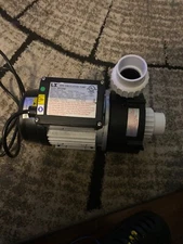 LX spa circulation pump model WTC50M standard 230V 0.35HP 250W 1.5"MPT in/out