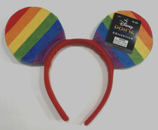 Disney Pride Collection Rainbow Mickey Mouse Ears Headband 2022 NWT