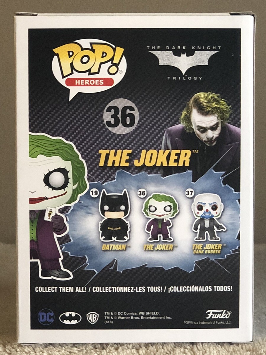 Funko Pop Heroes The Dark Knight Trilogy The Joker #36