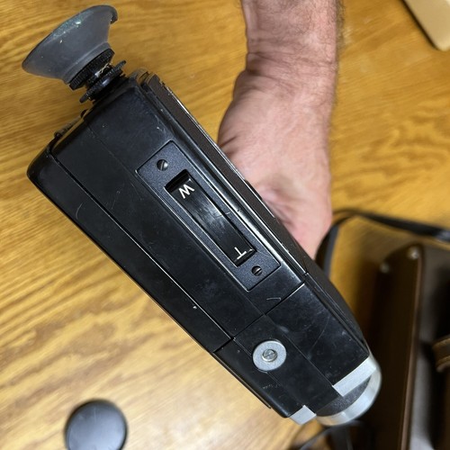 Vintage Kmart Focal 500 Super 8 Reflex Zoom Film Movie Camera + Supermate Light - Picture 7 of 10