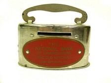The National Bank of Chambersburg Pa Promotional Coin Bank, No Key