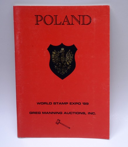 Poland World Stamp Expo '89 Greg Manning Auctions Philatelic Catalogue - 第 1/3 張圖片