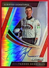 2019 Panini Prizm Tanner Berryhill Scripted Signatures Prizm #13 SS-TB 